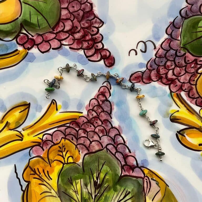 North Idaho style handmade Czech bead bracelet jewelry Priest River Sandpoint