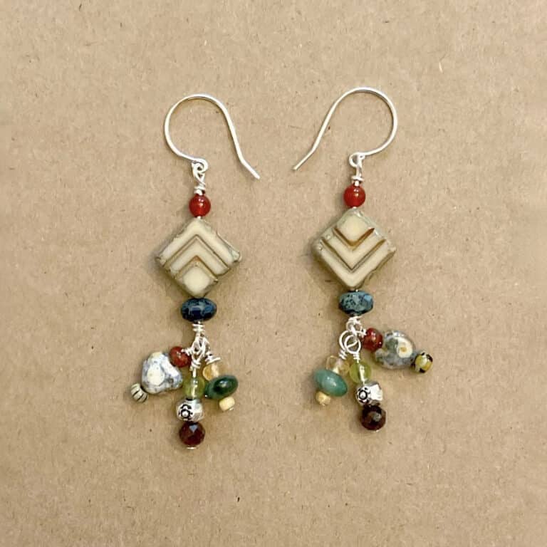 North Idaho style handmade earrings jewelry Priest River Sandpoint