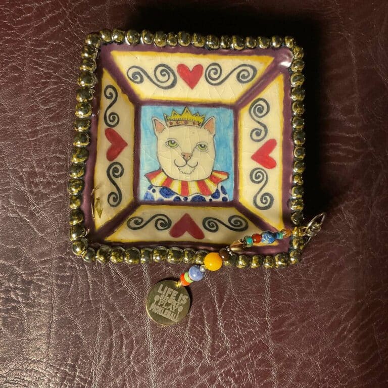 North Idaho style handmade pickleball charm bling jewelry Priest River Sandpoint