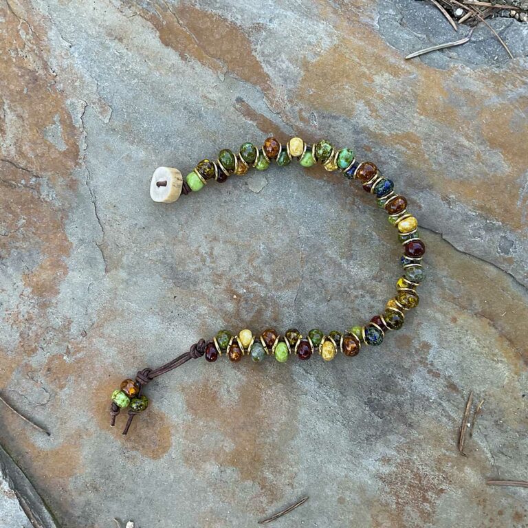 North Idaho style handmade bracelet antler jewelry Priest River Sandpoint