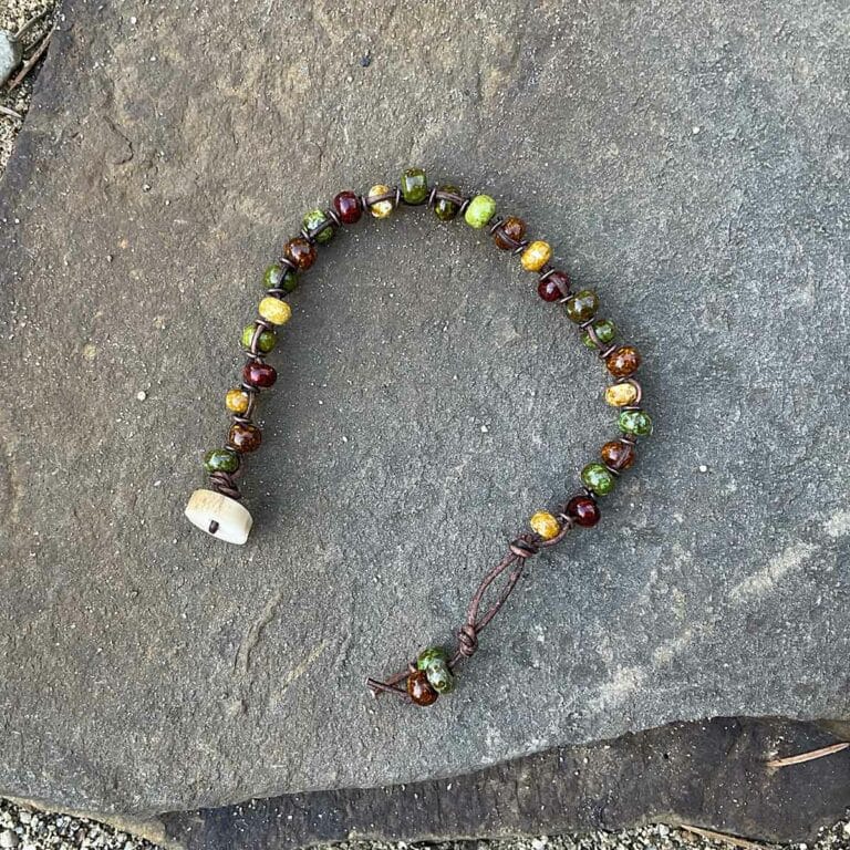 North Idaho style handmade bracelet antler jewelry Priest River Sandpoint