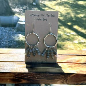 Montana Labradorite Chandelier Earrings