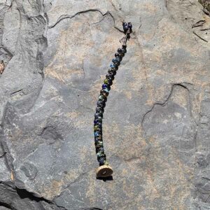 Kakamba Beaded Leather Bracelet