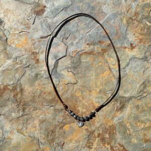 Montana Labradorite and Artisan Heart Necklace