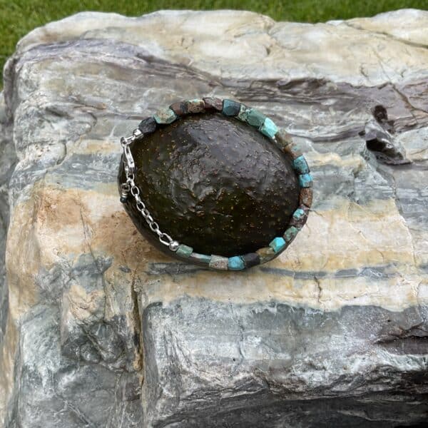 Turquoise Afghani Rustic Bracelet
