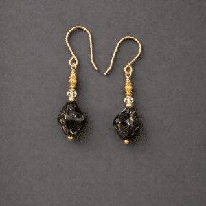 Dainty Black Dangles